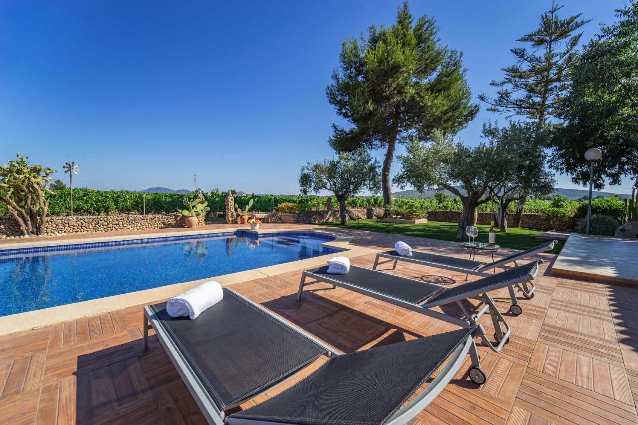 Vinyes Can Grau Sencelles Exterior foto
